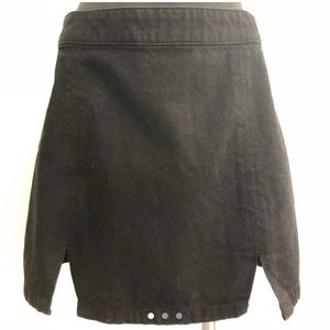 ASOS Black Denim Skirt US 8